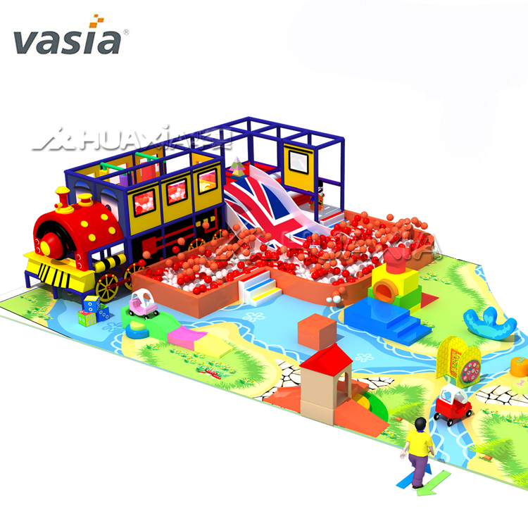 Train children indoor playground