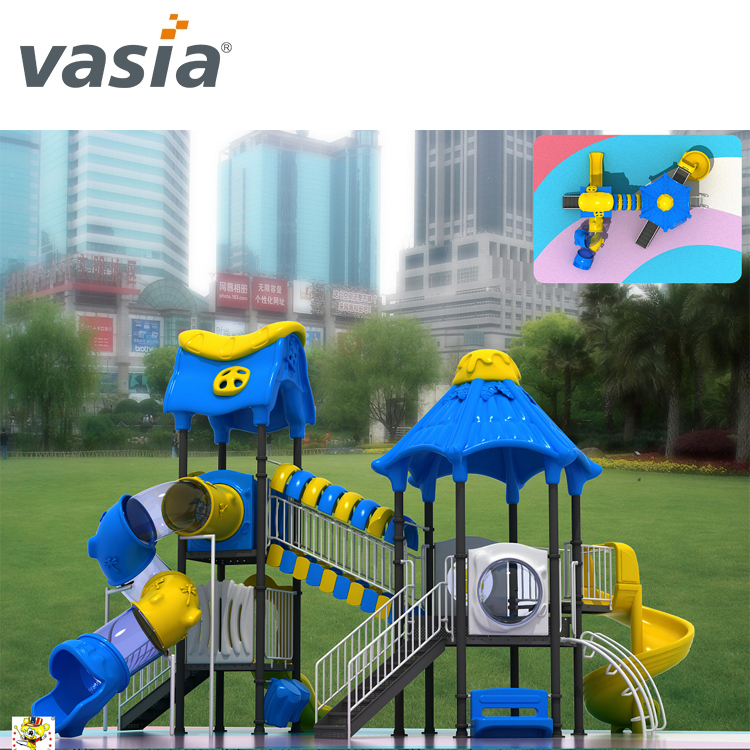 Children outdoor playground big slides for sale,playground outdoor,large outdoor playground equipment sale VS2-151209-32