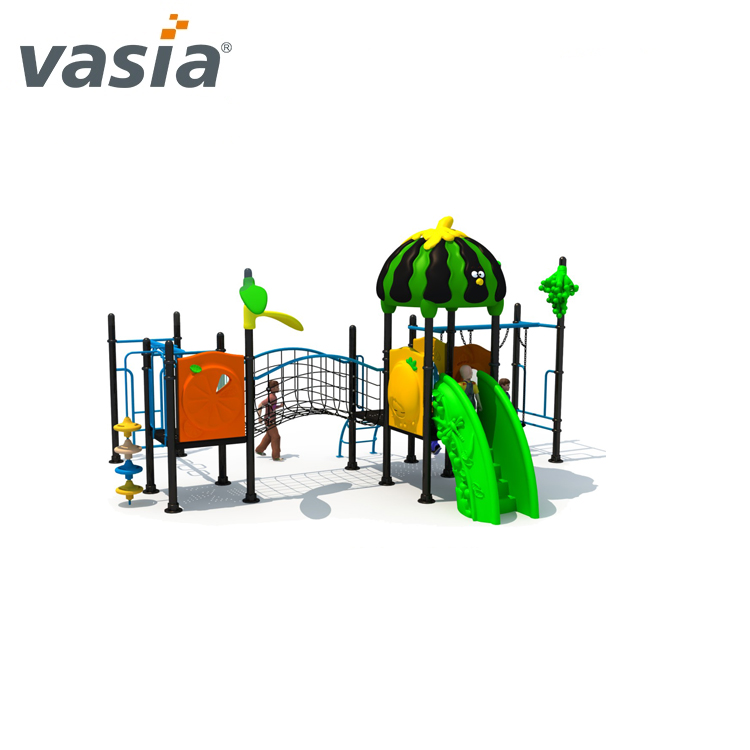 Factory sale amusement park newly different design outdoor playground exercise slide VS2-59-64-9