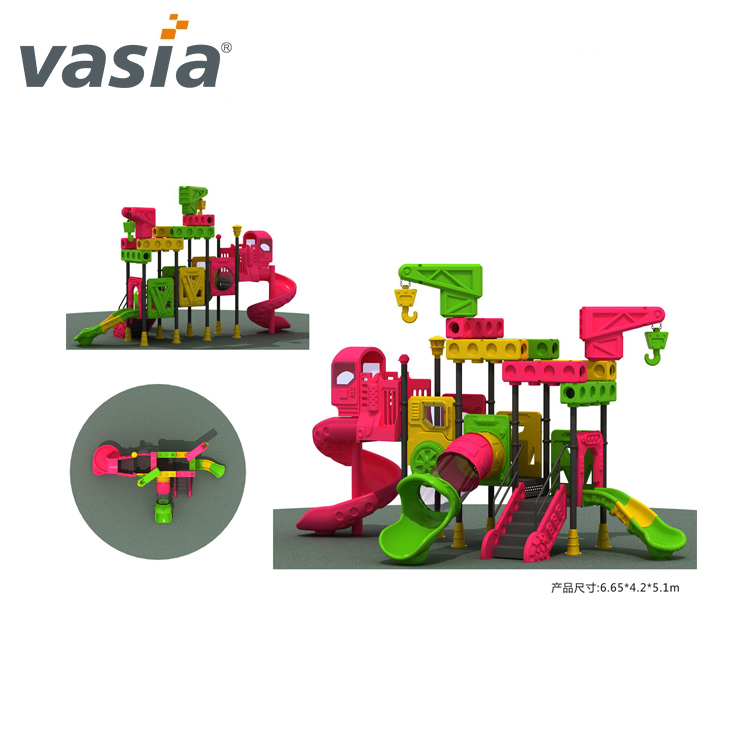 VASIA Newest Customized Cheer Amusement Kids children outdoor playground VS2-160921-02-32 