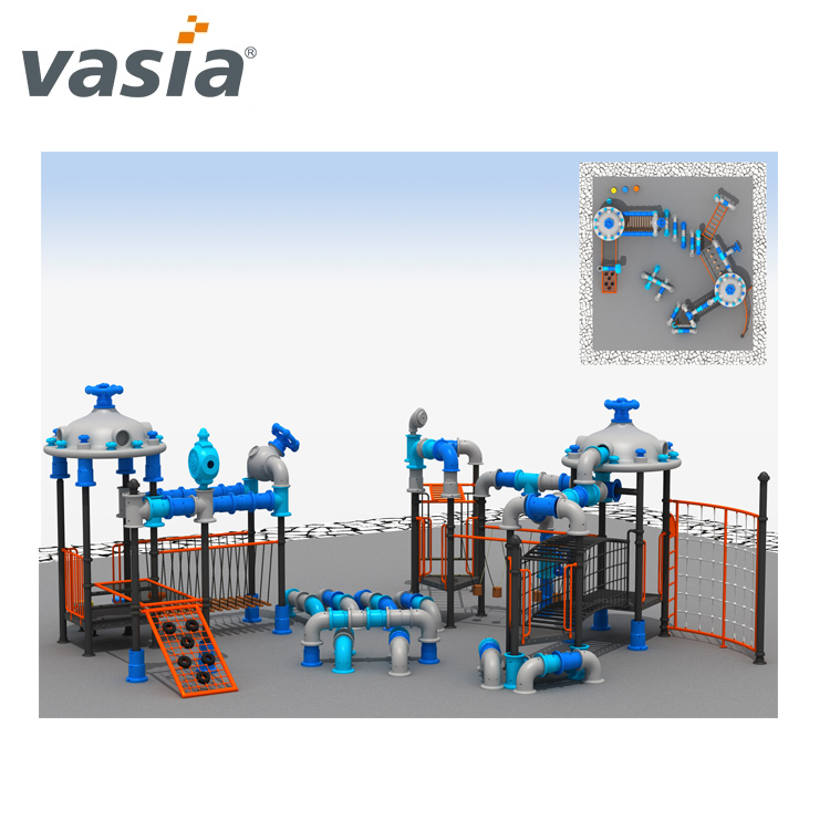 Children park equipment items playground outdoor climbing frame for sale VS2-161221-01-32