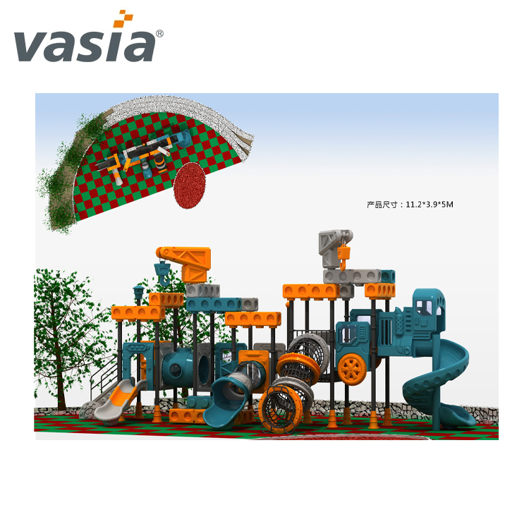 VASIA Newest Customized Cheer Amusement Kids children outdoor playground VS2-161221-02-32