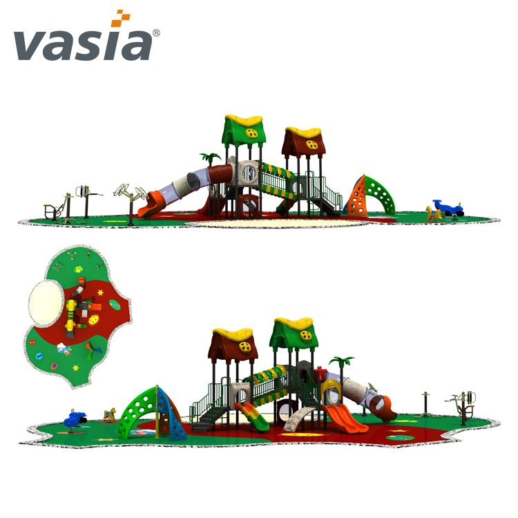 Top quality children interested colorful sunray outdoor playground VS2-170405D-32